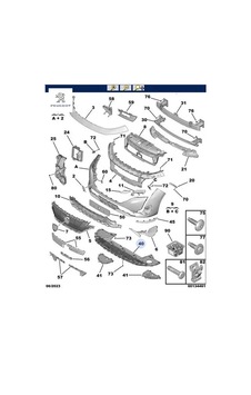 Ön Isıt Deflekt 9835411980 Peugeot Ön Isıt Deflekt 9835411980 Peugeot