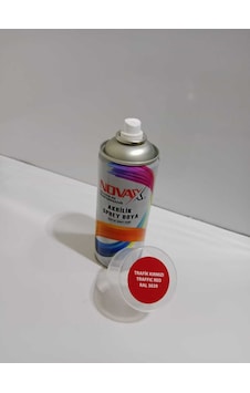 Novax Akrilik Sprey Boya 400ml Trafik Kırmızı Ral 3020 Novax Akrilik Sprey Boya 400ml Trafik Kırmızı Ral 3020