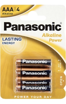 Panasonic LR03 Alkaline Power AAA İnce Kalem Pil 4'lü Panasonic LR03 Alkaline Power AAA İnce Kalem Pil 4'lü