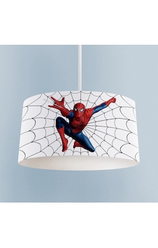 Mekta Home Bebek Ve Çocuk Odası Ağ Ve Spiderman Desenli Avize Renkli Mekta Home Bebek Ve Çocuk Odası Ağ Ve Spiderman Desenli Avize Renkli