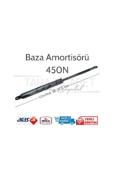 Tahaticaret Baza Amortisörü 450N (1Çift)+Emniyet Mandalı Tahaticaret Baza Amortisörü 450N (1Çift)+Emniyet Mandalı