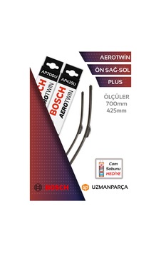 Bosch 3397006953+3397006944 700 Mm + 425 Mm Muz Tipi Aerotwin Ön Silecek Seti Bosch 3397006953+3397006944 700 Mm + 425 Mm Muz Tipi Aerotwin Ön Silecek Seti