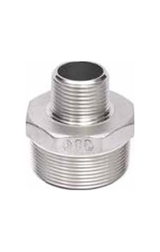 PASLANMAZ KROM 1/4'' x 1/8'' ORANTILI NİPEL PASLANMAZ KROM 1/4'' x 1/8'' ORANTILI NİPEL