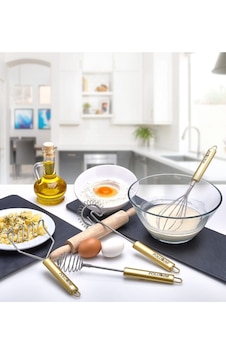 4 Lü Çırpıcı Set - Gold Altın 4 Lü Çırpıcı Set - Gold Altın