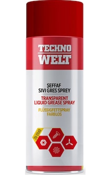Technowelt Şeffaf Sprey Sıvı Gres 400 ML