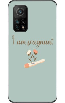 Xiaomi Mi 10 T Uyumlu I'm Pregnant Baskılı Silikon Kılıf Renkli Xiaomi Mi 10 T Uyumlu I'm Pregnant Baskılı Silikon Kılıf Renkli