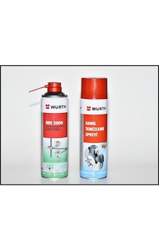 Würth Hhs 2000 + Würth Balata Ve Genel Temizleme Spreyi 500 Ml. Würth Hhs 2000 + Würth Balata Ve Genel Temizleme Spreyi 500 Ml.