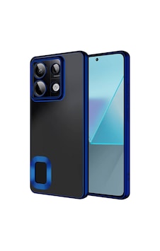 Zore Redmi Note 13 Pro 5g Kılıf Kamera Korumalı Logo Gösteren Omsy Omega Kapak - Lacivert Zore Redmi Note 13 Pro 5g Kılıf Kamera Korumalı Logo Gösteren Omsy Omega Kapak - Lacivert