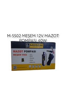 M-5502   MEŞEM 12V MAZOT POMPASI 40W