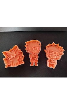 Naruto Sasuke Kurama Tilki Karakterli Anime Kurabiye Kalıbı Seti Pasta Çok Renkli Naruto Sasuke Kurama Tilki Karakterli Anime Kurabiye Kalıbı Seti Pasta Çok Renkli