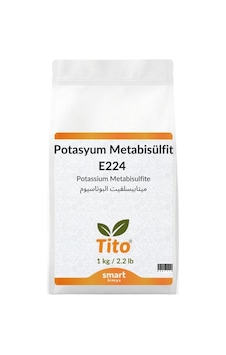 Potasyum Metabisülfit E224 Gıda Tipi 1 Kg Potasyum Metabisülfit E224 Gıda Tipi 1 Kg