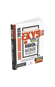 Dizgi Kitap 2026 Meb Ekys Müdür Ve Müdür Yardımcılığı Soru Bankas