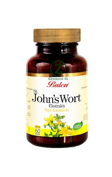 Balen Sarı Kantaron Ekstraktı Kapsülü 60 x 375 Mg St. John's Wort Balen Sarı Kantaron Ekstraktı Kapsülü 60 x 375 Mg St. John's Wort