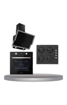 Esty AEF6603B02 -Touch ACO5700E6B05 - 3420 3 Lü Ankastre Siyah Set Esty AEF6603B02 -Touch ACO5700E6B05 - 3420 3 Lü Ankastre Siyah Set