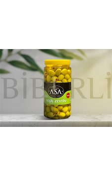 Asa Biberli Yeşil Zeytin 1 KG Asa Biberli Yeşil Zeytin 1 KG
