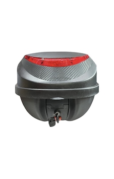 G32 Carbon Motorsiklet Arka Çanta 32 Lt Topcase Siyah - Gri