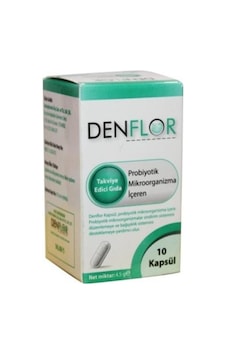 Denflor Probiyotik 10 Kapsül Denflor Probiyotik 10 Kapsül