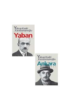 Yakup Kadri Karaosmanoğlu Yaban - Yakup Kadri Karaosmanoğlu Ankara Toplam 2 Kitap