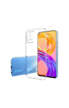 Teleplus Realme 8 Pro Kılıf Süper Tpu Jelly Transparan Silikon