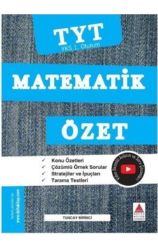 Delta Kültür Yks Tyt 1. Oturum Matematik Özet (Yeni)