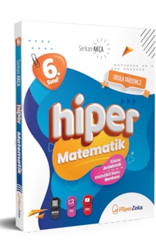 Hiper Zeka 6.sınıf Matematik Konu Anlatımlı Etkinlik Soru Bankası