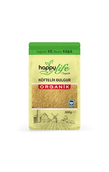 Mhs Happylife Organik Köftelik Bulgur 500 Gr Mhs Happylife Organik Köftelik Bulgur 500 Gr