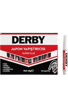 Derby Japon Yapıştırıcı 1.5 Gr 50 Li 50 Adet Derby Japon Yapıştırıcı 1.5 Gr 50 Li 50 Adet