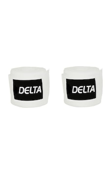 Delta Boks Kickbox Muay Thai Sanda El Bandajı 3,5 Metre X 2 Adet Beyaz