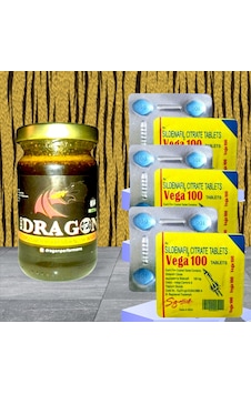 Dragon 110gr Birtkisel Macun + Vega100mg 4tablet 3-dizi Set Formen Dragon 110gr Birtkisel Macun + Vega100mg 4tablet 3-dizi Set Formen