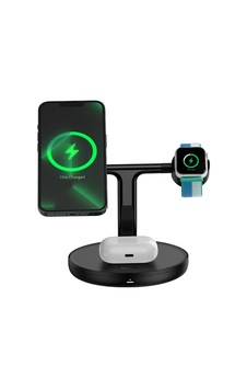 Swan 3 İn 1 20w Wireless Şarj Özellikli Stant-siyah Çok Renkli Swan 3 İn 1 20w Wireless Şarj Özellikli Stant-siyah Çok Renkli