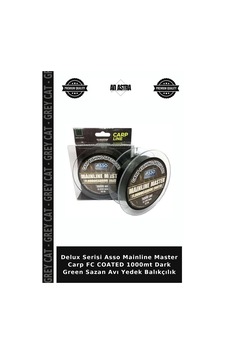 Delux Serisi Asso Mainline Master Carp Fc Coated 1000mt Dark Green Sazan Avı Yedek Balıkçılık 0.40mm Delux Serisi Asso Mainline Master Carp Fc Coated 1000mt Dark Green Sazan Avı Yedek Balıkçılık 0.40mm