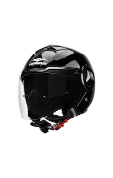 Vemar Breeze Yarım Açık Motosiklet Kask Parlak Siyah Vemar Breeze Yarım Açık Motosiklet Kask Parlak Siyah