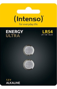 Intenso Energy Ultra LR54 1.5V Düğme Pil 2'li Intenso Energy Ultra LR54 1.5V Düğme Pil 2'li