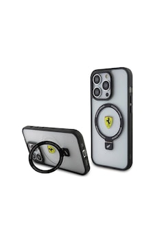 Apple iPhone Uyumlu 15 Pro Kılıf Ferrari M-safe Şarj Özellikli Standlı Buzlu Yüzey Dizayn Kapak Çok Renkli Apple iPhone Uyumlu 15 Pro Kılıf Ferrari M-safe Şarj Özellikli Standlı Buzlu Yüzey Dizayn Kapak Çok Renkli