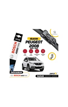 Peugeot 2008 Bosch Aerotwin A414S Silecek Takımı 2013-2017 Peugeot 2008 Bosch Aerotwin A414S Silecek Takımı 2013-2017