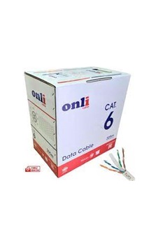 Onli On-6002 U-utp 23 Awg Cca 100 Metre Cat6 Kablo Onli On-6002 U-utp 23 Awg Cca 100 Metre Cat6 Kablo