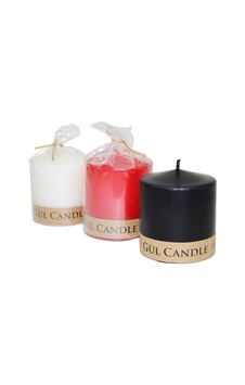 Gül Mum Candle Silindir Mum - Küçük Boy 7x7 Renkli- 20'li Paket Diğer Gül Mum Candle Silindir Mum - Küçük Boy 7x7 Renkli- 20'li Paket Diğer