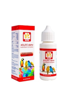 Alpha Fox Veterinary Kuşlar Için Adec Multivitamin/mineral 30ml