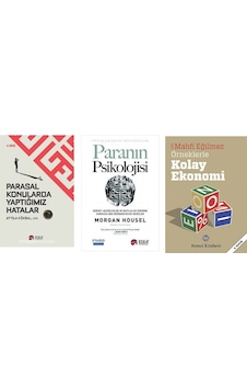 Parasal Konularda Yaptıgımız Hatalar+paranın Psıkolojısı+kolay Ekonomı 3 Set Parasal Konularda Yaptıgımız Hatalar+paranın Psıkolojısı+kolay Ekonomı 3 Set