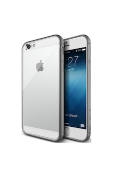 Vrs Apple Uyumlu iPhone 6 Plus / 6s Plus İle Crystal Mixx Kılıf Gray Vrs Apple Uyumlu iPhone 6 Plus / 6s Plus İle Crystal Mixx Kılıf Gray