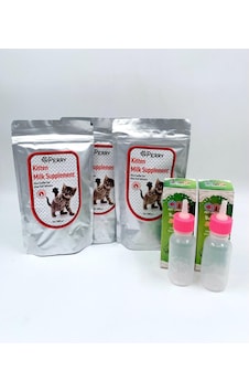 Perry Yavru Kedi Süt Tozu 3 x 200 G + Biberon 60 ML 2 Adet Perry Yavru Kedi Süt Tozu 3 x 200 G + Biberon 60 ML 2 Adet