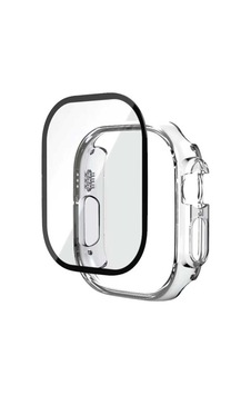 Apple Uyumlu Watch Ultra 49mm Zore Watch Gard + Pmma Şeffaf Kasa Ve Ekran Koruyucu Apple Uyumlu Watch Ultra 49mm Zore Watch Gard + Pmma Şeffaf Kasa Ve Ekran Koruyucu