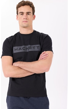Hackett Siyah Erkek %100 Pamuk Slim Fit T-shirt Hm500830 Hackett Siyah Erkek %100 Pamuk Slim Fit T-shirt Hm500830