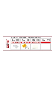 Toyota Corolla Xı Filtre Bakım Seti E18 1.6 2006-2018 Toyota Corolla Xı Filtre Bakım Seti E18 1.6 2006-2018
