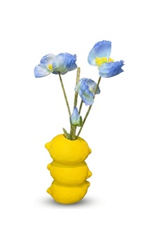 Modern Limon Tasarımlı Dekoratif Vazo - Limon Figürlü Estetik Yapay Çiçek Vazosu 16 Cm Sarı Modern Limon Tasarımlı Dekoratif Vazo - Limon Figürlü Estetik Yapay Çiçek Vazosu 16 Cm Sarı