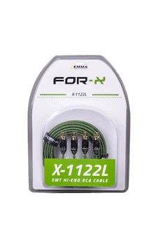 For-x X-1122l 2 Rca + 2 Rca Bakır 5 Metre Kablo-47093