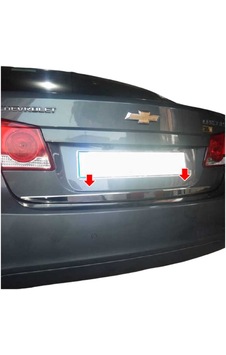 Chevrolet Cruze Sedan Krom Bagaj Alt Çıtası Paslanmaz Çelik Chevrolet Cruze Sedan Krom Bagaj Alt Çıtası Paslanmaz Çelik