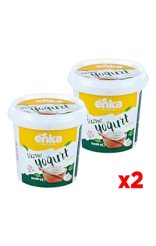 Enka Süt Süzme Yoğurt Kova Tam Yağlı Tuzsuz - 2'li - 800 G