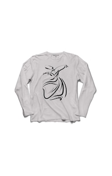 Mevlana Celaleddin Rumi Semazen Tasavvuf Uzun Kollu Tişört (518426666) Mevlana Celaleddin Rumi Semazen Tasavvuf Uzun Kollu Tişört (518426666)
