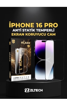 OG GLASS ESD Anti Statik Apple Uyumlu iPhone 16 Pro Ekran Koruyucu OG GLASS ESD Anti Statik Apple Uyumlu iPhone 16 Pro Ekran Koruyucu